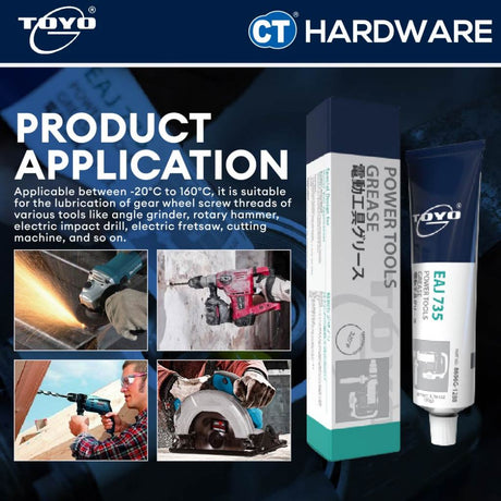 Toyo-G EAJ 735 Power Tool Grease 60GM [ 8696G1288 ]
