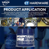 Toyo-G EAJ 7000EP NLGI2 x 450GM High Temperature Lithium EP Grease 204°C Dark Blue [ 8696G0004 ]