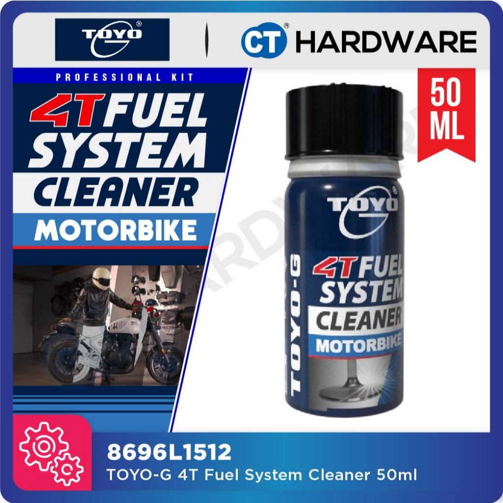 Toyo-G 4T Fuel System Cleaner 50ml For Motorcycle [ 8696L1512 ]