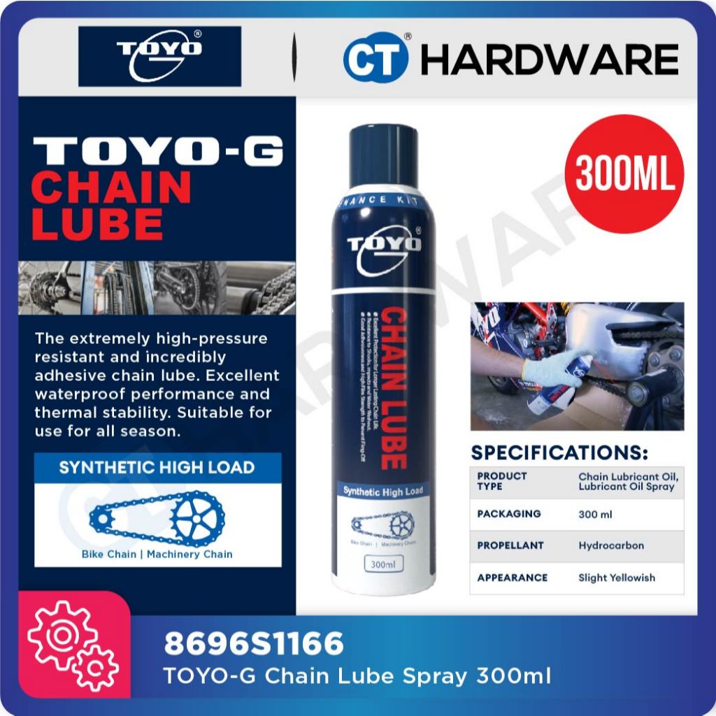 Toyo-G Chain Lube Spray 300ml [ 8696S1166 ]