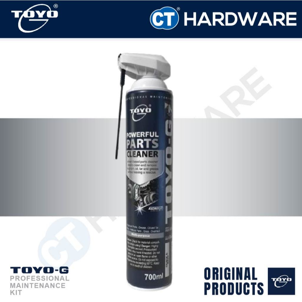 Toyo-G Powerful Parts Cleaner 700ml for Cars and Motorcycle [ 8696S0686 ]