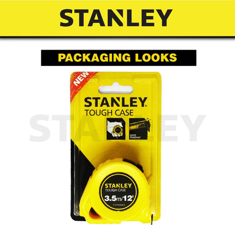 STANLEY STHT30268-8 MEASURING TAPE 3.5M RUBBER GRIP - 1PC [ 30268 ]