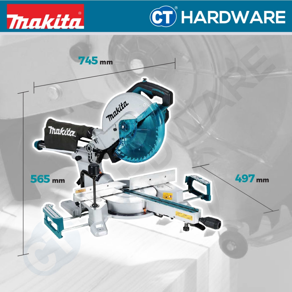 Makita LS1110F Slide Compound Miter Saw 1450W | 10 - 10-1/4" (255 - 260 mm)