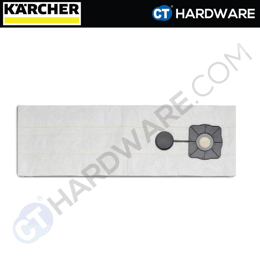 KARCHER 69042520 ORIGINAL WET FILTER BAG FOR NT 65/2 | NT 75/2 WET AND DRY VACUUM CLEANER [ 5 PIECES ]