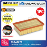 Karcher 69043670 Flat Pleated Filter Paper