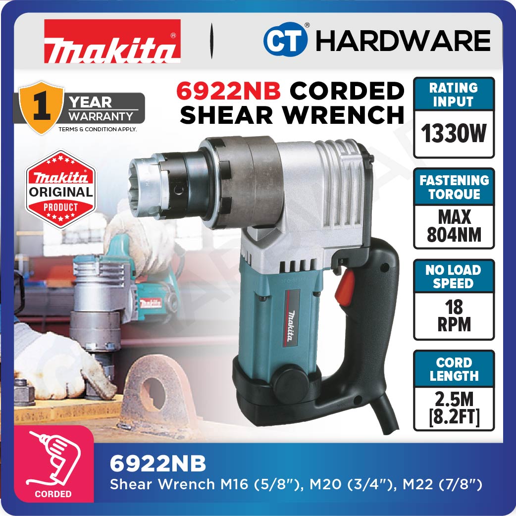 MAKITA 6922NB SHEAR WRENCH