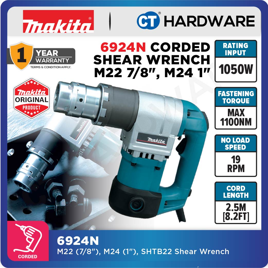 MAKITA 6924N SHEAR WRENCH