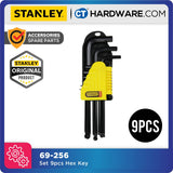 Stanley 69-256 Hex Key Set 9 Piece Ball Tips (1.5-10mm)