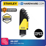 Stanley 69-257 Hex Key Set 12-Pieces