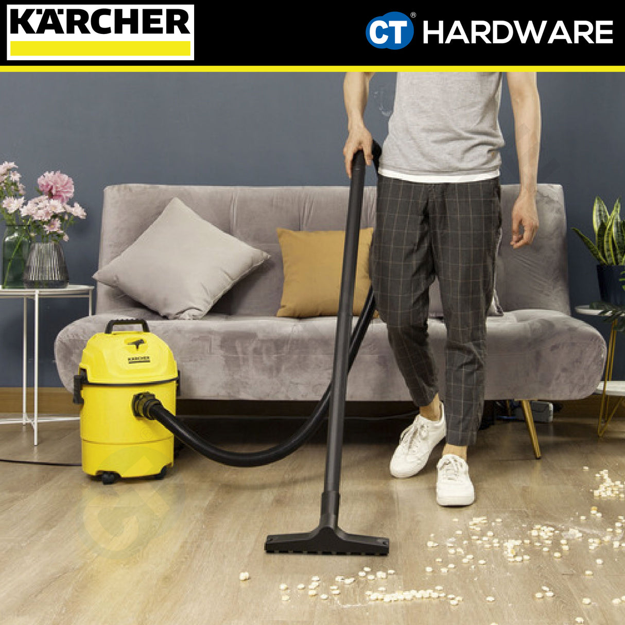 Karcher 69590820 Original Suction Tube For WD1 Vacuum Cleaner