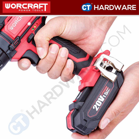 Worcraft CD20313019P Battery Pack 20V 1.5AH For CD20LIP