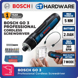 Bosch PRO GO 3 Cordless Smart Screwdriver Kit 3.6V
