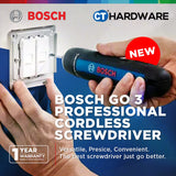 Bosch PRO GO 3 Cordless Smart Screwdriver Kit 3.6V