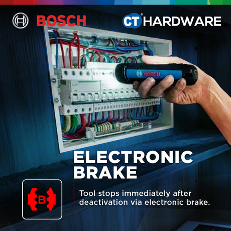 Bosch PRO GO 3 Cordless Smart Screwdriver Kit 3.6V