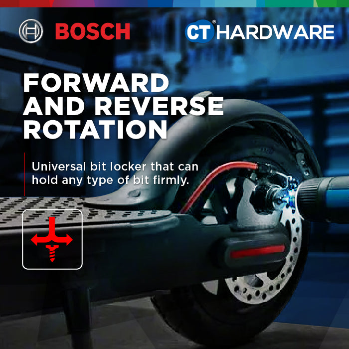 Bosch PRO GO 3 Cordless Smart Screwdriver Kit 3.6V