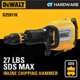 DeWalt D25911K SDS Max Demolition Hammer 1700W 27J 12.7kg