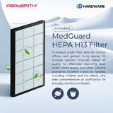 PerySmith H13 II Aurora Smart WiFi Air Purifier 55m² 785m³/h