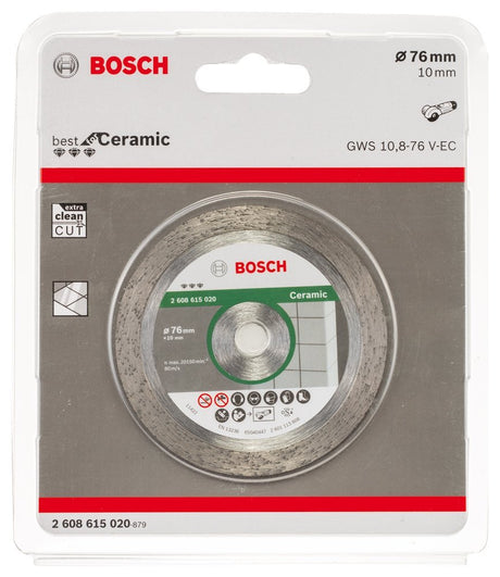 Bosch 2608615020 Best for Ceramic Diamond Cutting Disc 76mm