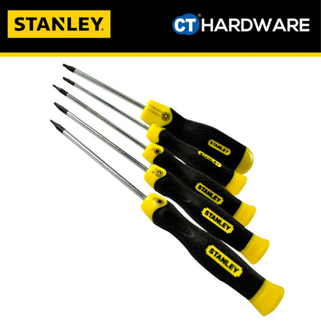 Stanley 65-155-2 Cushion Grip Screwdriver 5 pcs Torx Set