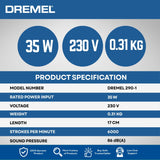 Dremel 290-1 Engraver 35W 6000/min – Soft Grip