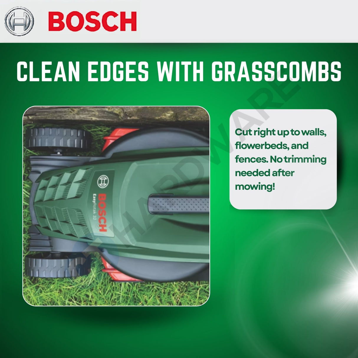 Bosch EASYROTAK32-225 Electric Rotary Lawn Mower 1200W [06008A6372]