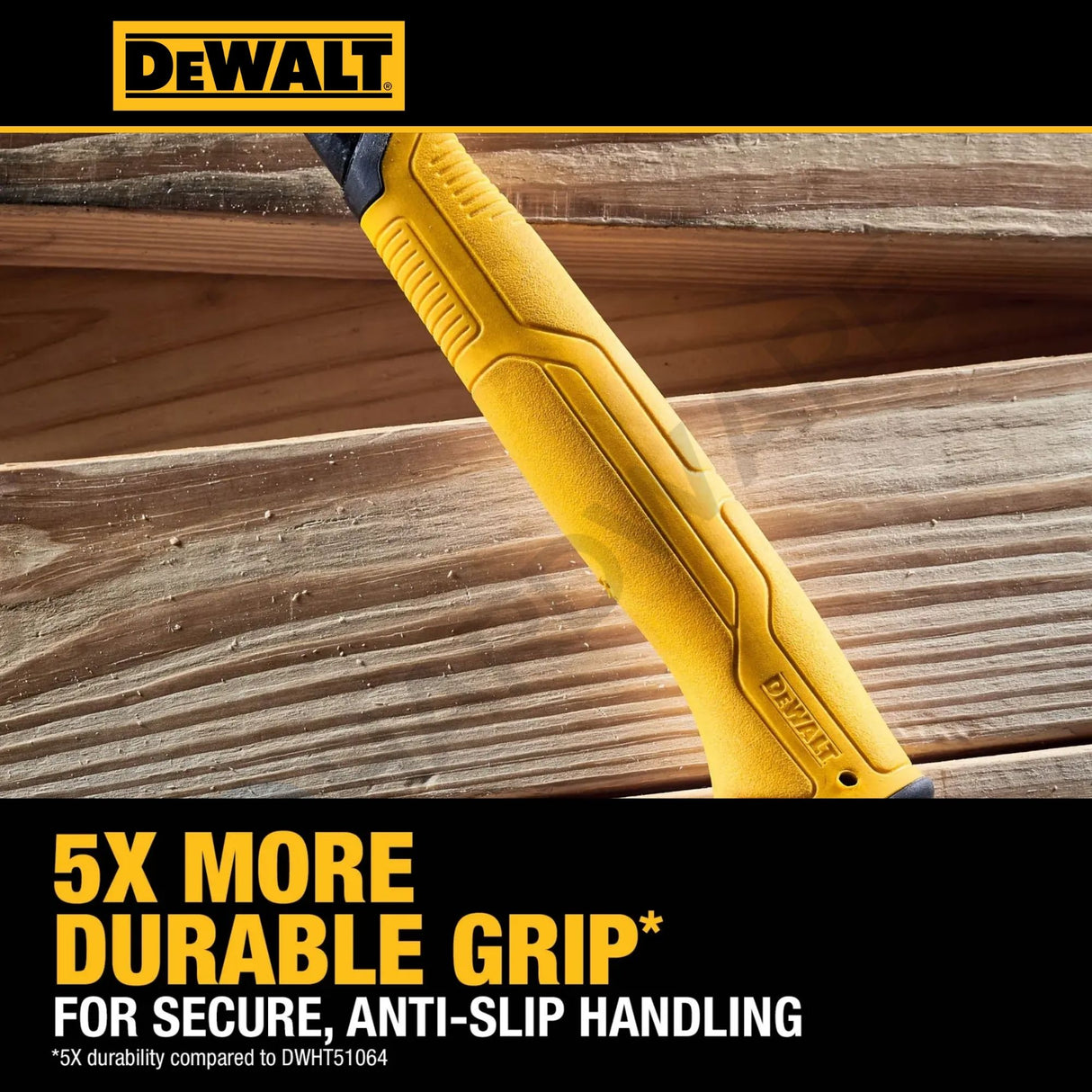 DEWALT DWHT51005-0 22oz Steel Framing Hammer | One-Piece Steel Rip Claw Hammer with Magnetic Nail Starter