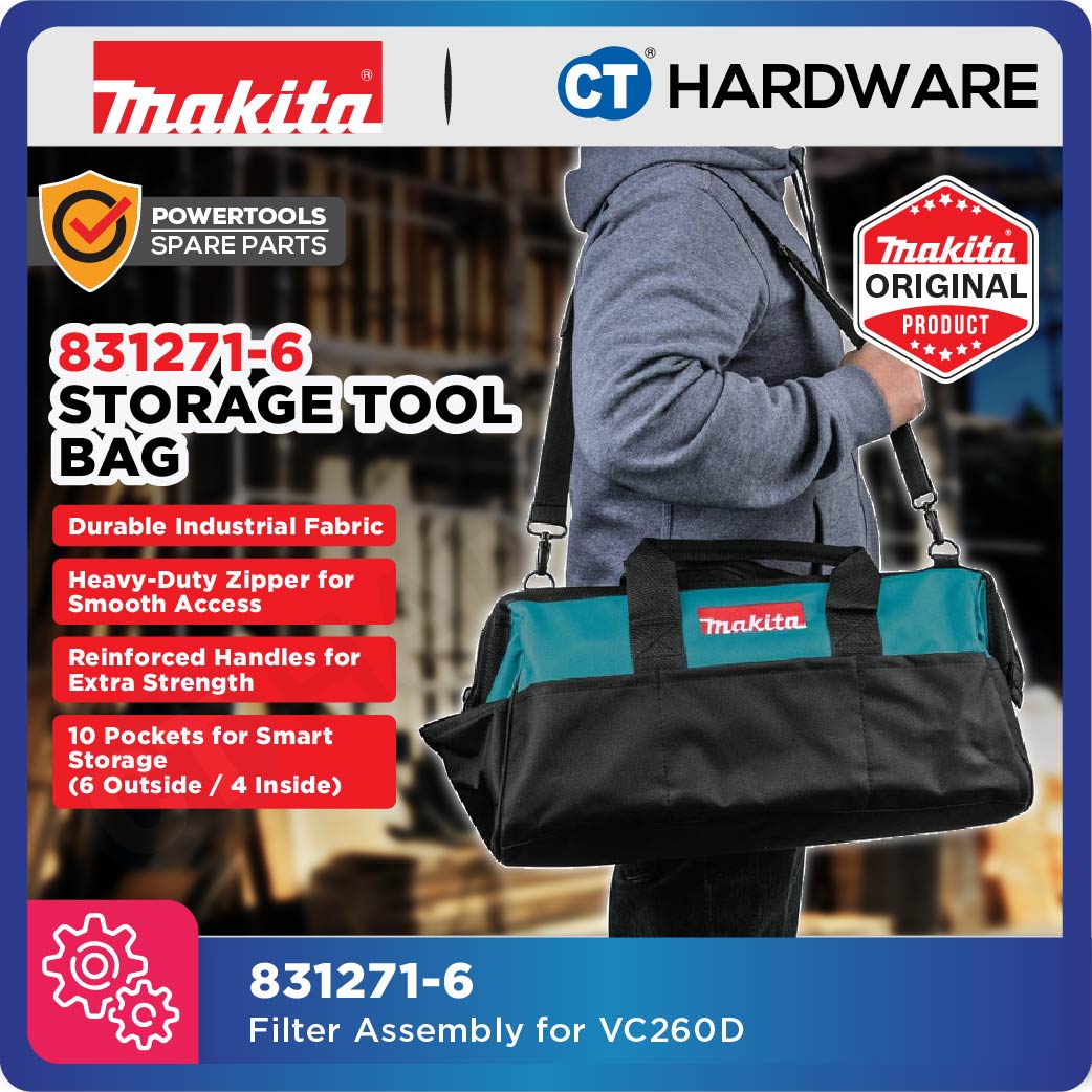 MAKITA 831271-6 STORAGE TOOL BAG (DIMENSION - 300 X 520 X 300)
