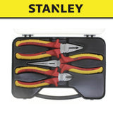 STANLEY 84011 VDE PLIER SET X 3PC (84001 , 84003 , 84007) X 1000V (WIREMAN USE)