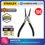 STANLEY STRAIGHT INTERNAL/EXTERNAL CIRCLIP PLIER