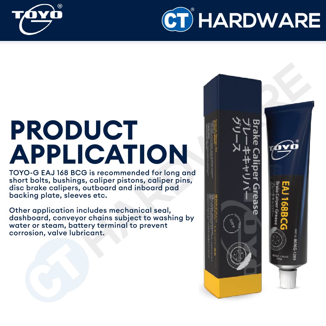 Toyo-G 8696G-1289 EAJ 168 Brake Caliper Grease 60GM [ 8696G1289 ]