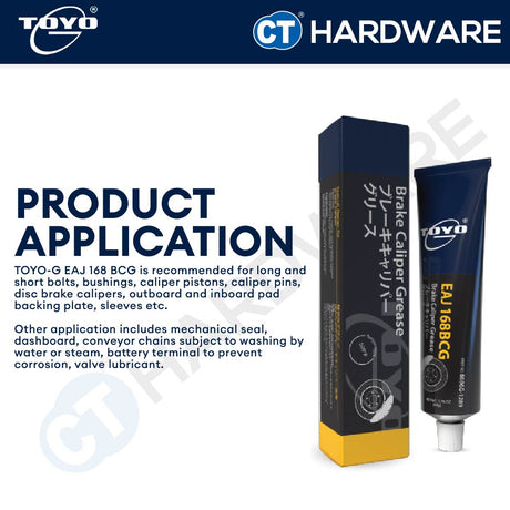 Toyo-G EAJ 168 Brake Caliper Grease 60GM [ 8696G1289 ]