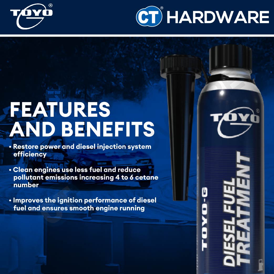 Toyo-G AutoCare Diesel Fuel Treatment 300ml [ 8696L1427 ]