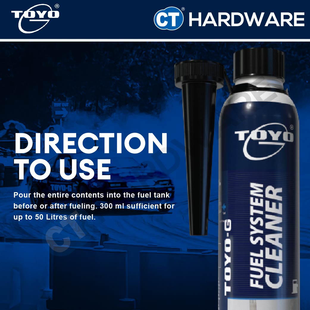 Toyo-G AutoCare Fuel System Cleaner 300ml [ 8696L1428 ]