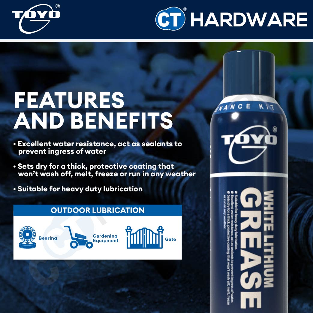 Toyo-G White Lithium Grease Spray 300ml [ 8696S1121 ]
