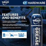 Toyo-G White Lithium Grease Spray 300ml [ 8696S1121 ]