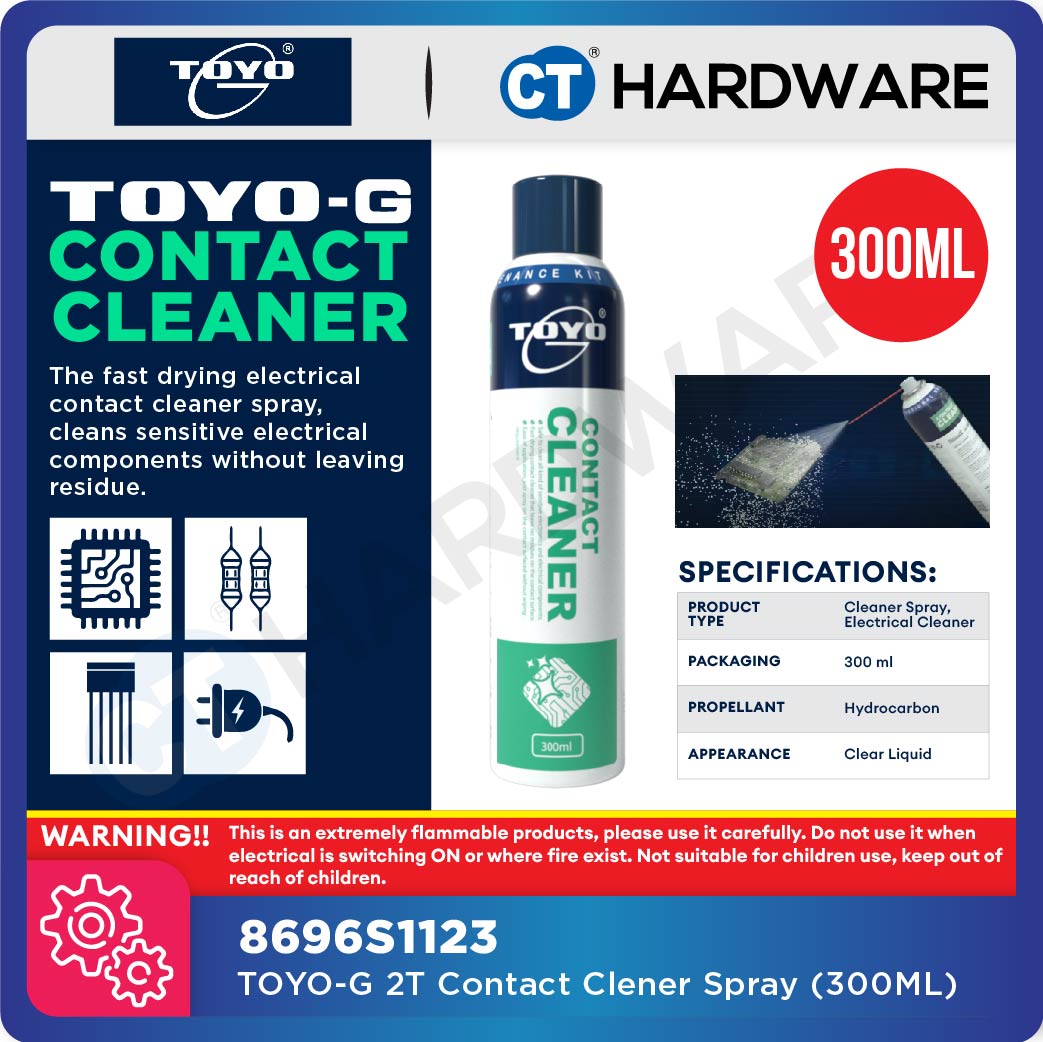 Toyo-G Contact Cleaner Spray 300ml [ 8696S1123 ]