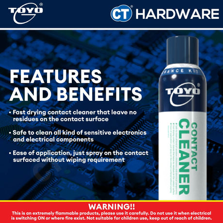 Toyo-G Contact Cleaner Spray 300ml [ 8696S1123 ]