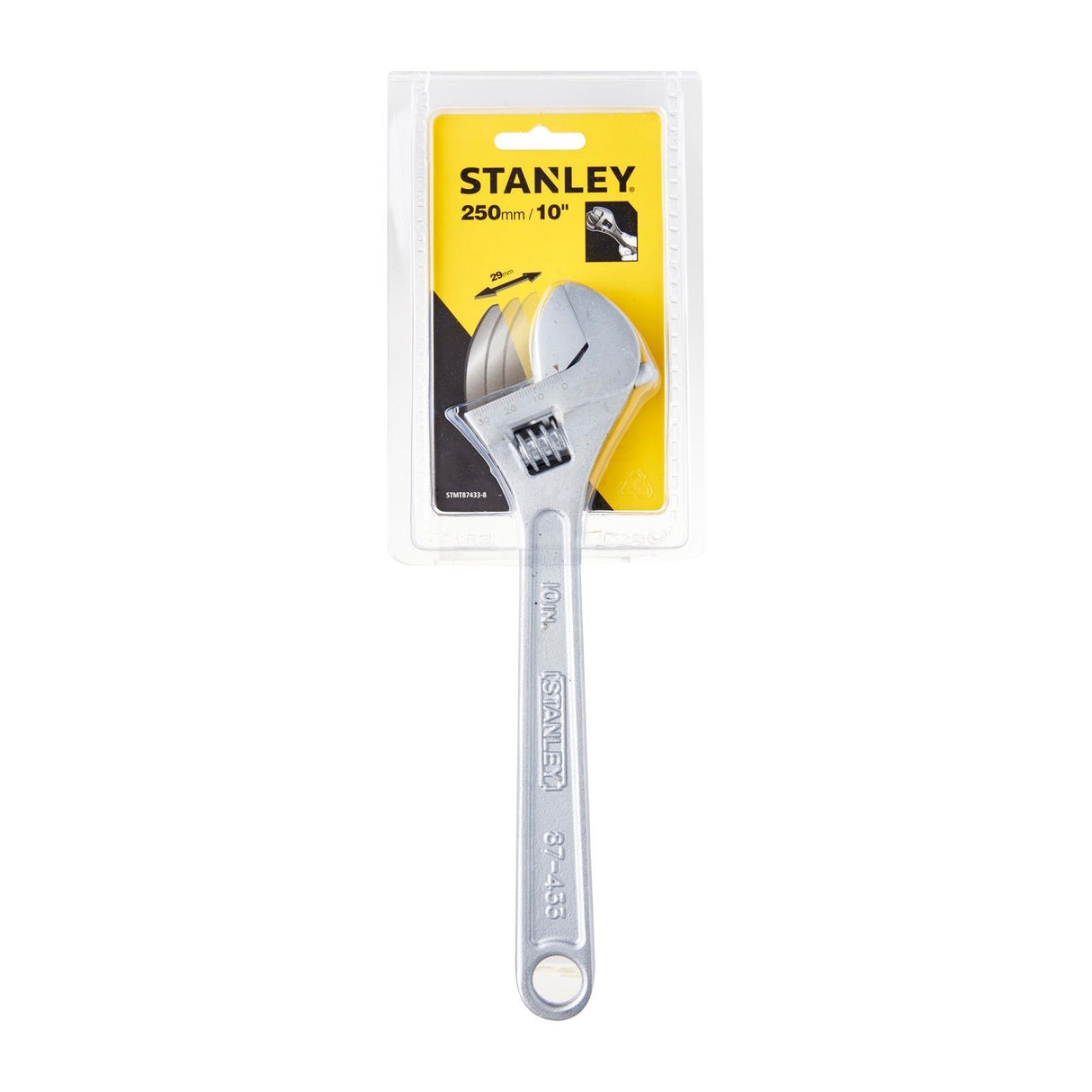 Stanley ADJUSTABLE WRENCH SIZE FROM 6" TO 15" (5 SIZE OPTION) - 1PC