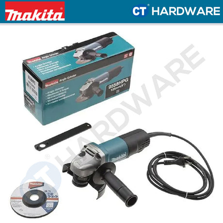 Makita 9558HNG Angle Grinder 5" 125mm 840W (Slide Switch)