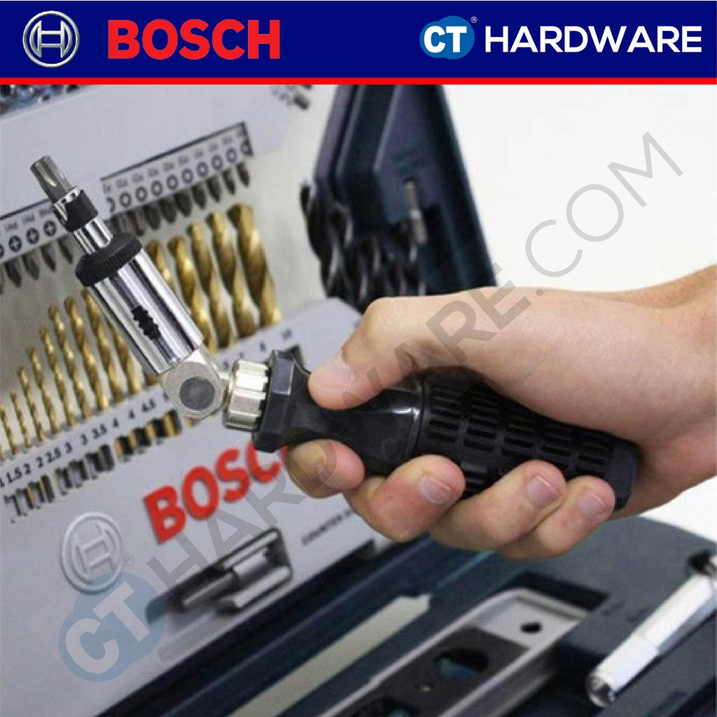 Bosch 2607017397 X-Line Screwdriver Bit Set x 100pcs Titanium – CT