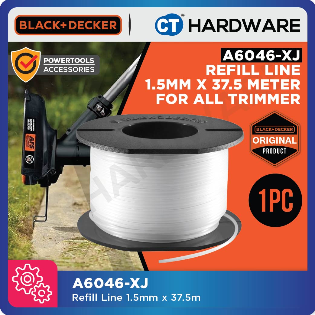 Black & Decker A6046XJ Nylon Line Refill 1.5mm x 37.5M