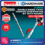 Makita A-59601 Double Ended Twist Torsion Screw Bit E-Form With Magnet PH2 90mm (1pc)
