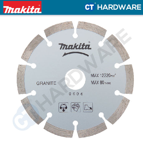 Makita A-84090 Diamond Wheel 105mm (Granite Dry Segmented)