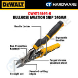 DEWALT DWHT14675-0 STRAIGHT CUT ERGO AVIATION SNIP | DWHT14694-0 BULLNOSE AVIATION SNIP - 1PACK