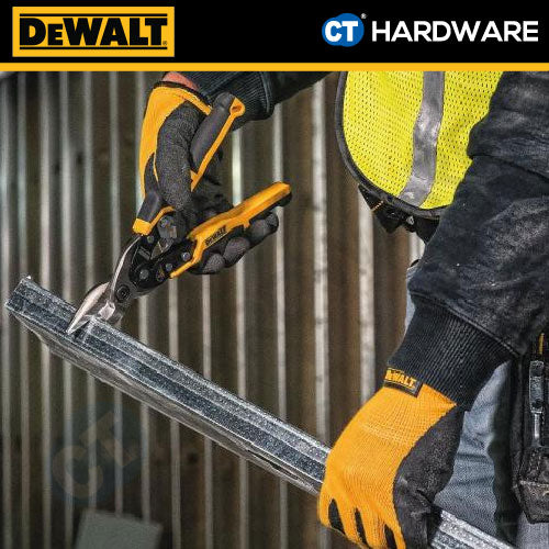 DEWALT DWHT14675-0 STRAIGHT CUT ERGO AVIATION SNIP | DWHT14694-0 BULLNOSE AVIATION SNIP - 1PACK