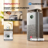 PerySmith Ai13 Elite Smart WiFi Air Purifier 148m² 2120m³/h