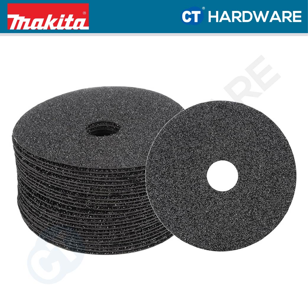 Makita B-66771-25 Fiber Sanding Disc 180mm C50 (25pcs Pack) For Concrete