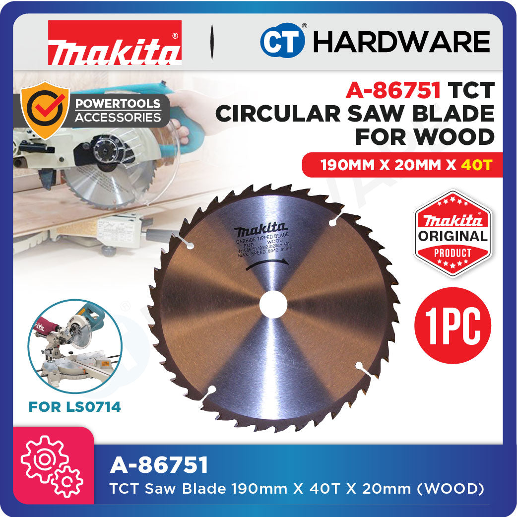 Makita B03850 | A86751 TCT Circular Saw Blade For Wood
