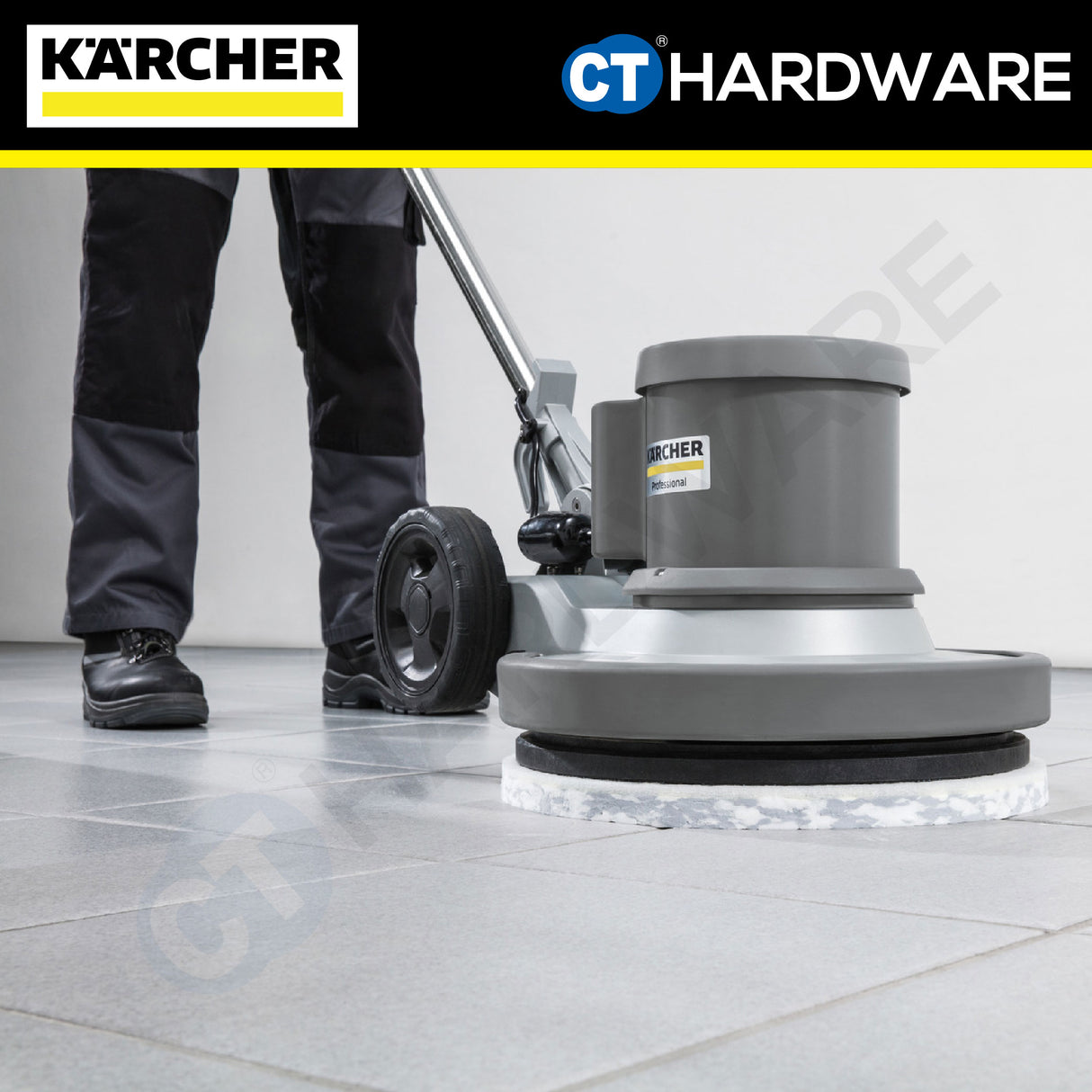 Karcher BDS 43/150 C CLASSIC Professional Single Disc Machine Floor Cleaner/Polisher 1500W 17" [BDS43150CCLASSIC | 12912470]