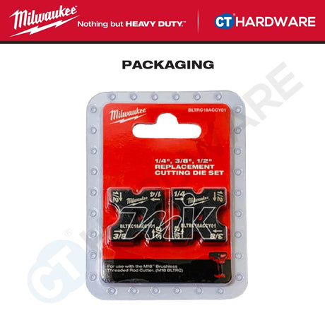 Milwaukee BLTRC18ACCY01 | 4932471372 Cutting Die Set for M18BLTRC Threaded Rod Cutter